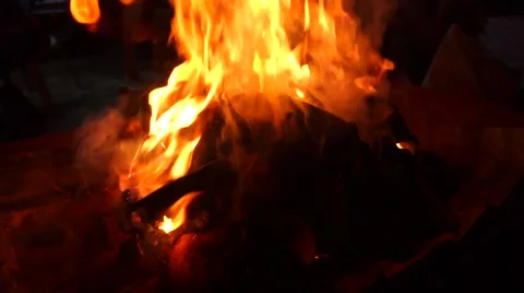 Barbecue Fire, Bonfire  스톡 동영상 50796983