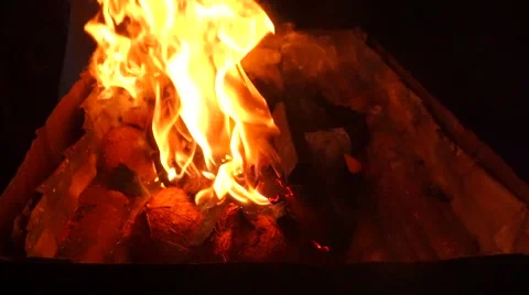Barbecue Fire, Bonfire  스톡 동영상 50797007