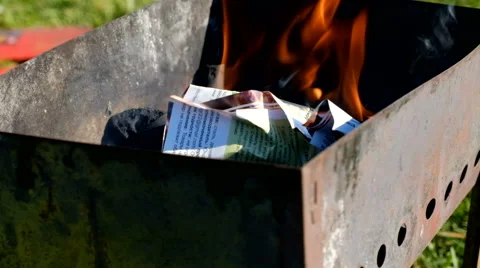 Barbecue fire nature Stock Footage 63431270