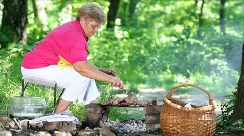 Barbecue Stock Footage 24638570