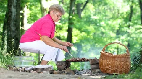 Barbecue Stock Footage 24638574
