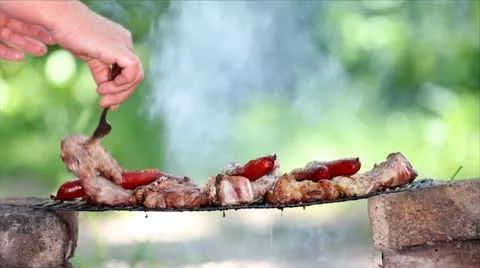 Barbecue Stock Footage 24638698