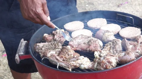 Barbecue Stock Footage 94455868