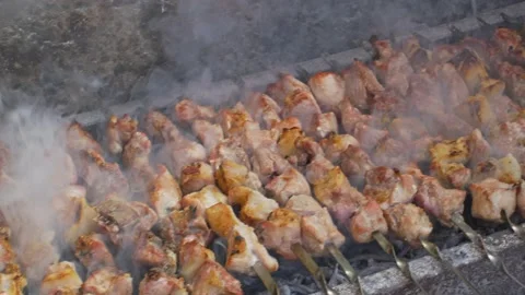 Barbecue Stock Footage 139722716