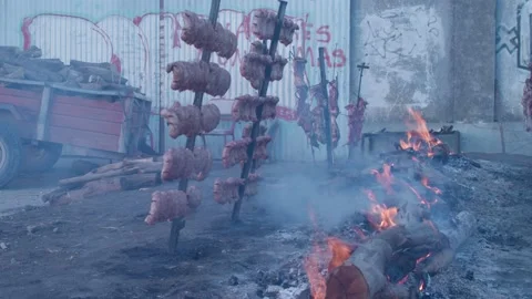 Barbecue Stock Footage 172044692