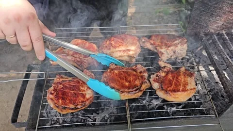 Barbecue Stock Footage 301001826