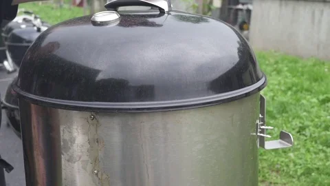 Barbecue full of meat Stock Footage 82022663