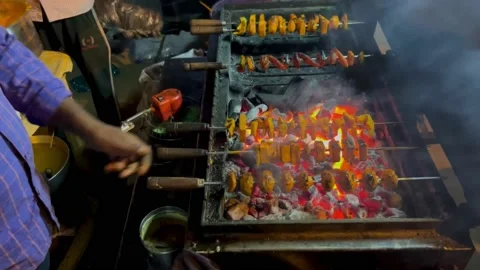 Barbecue Grill Stock Footage 239643705