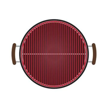 Barbecue grill icon Stock Illustration
