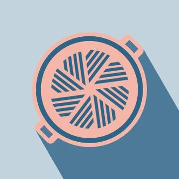 Barbecue Grill Icon Stock Illustration