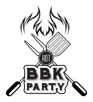 Barbecue grill Stock Illustration