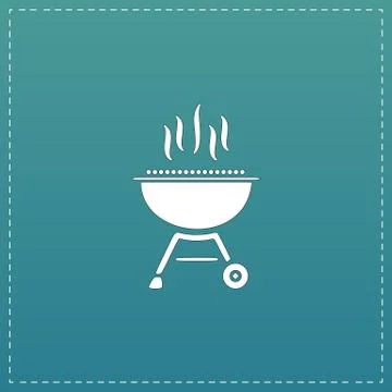 Barbecue  grill menu icon vector illustration Stock Illustration