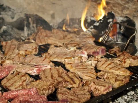Barbecue grill 库存照片