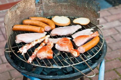 Barbecue grill Stock Photos