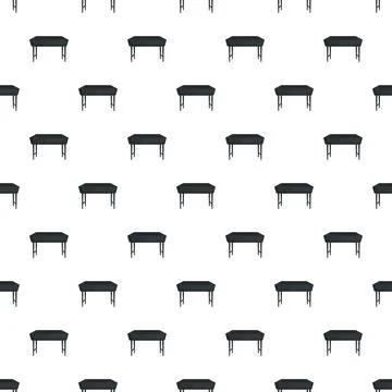 Barbecue grill repeating pattern seamless background Stock Illustration