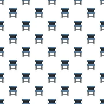 Barbecue grill seamless repeating pattern design Illustrazione stock