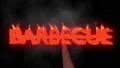 Barbecue Hot text brand branding iron flaming heat flames overlay 4K 4k or 4k+ Resolution