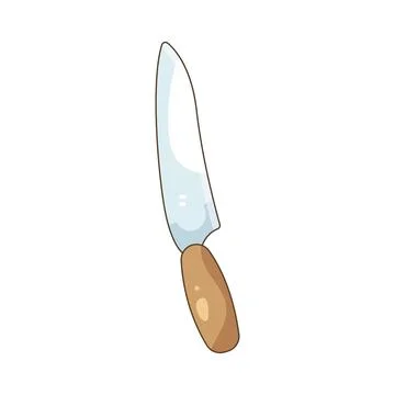 Barbecue knife Stock Illustration