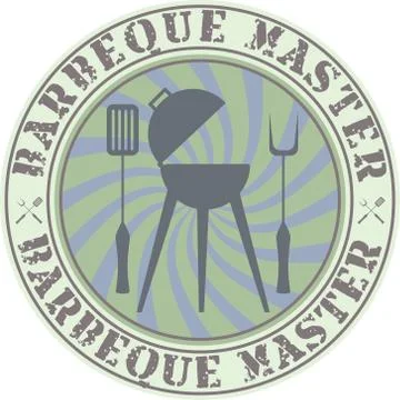 Barbecue master Stock Illustration