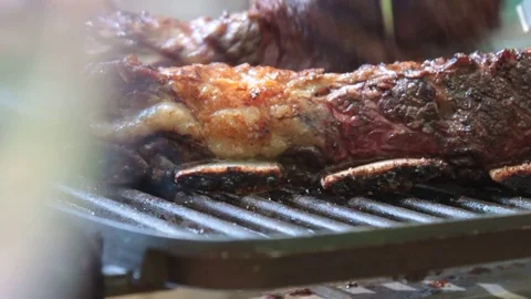 Barbecue meat 05 Video stock 78016291