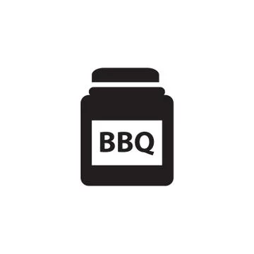 Barbecue sauces Stock Illustration