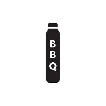 Barbecue sauces Illustrazione stock