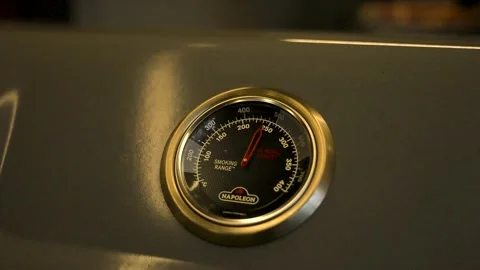 The barbecue thermometer is rising Vidéo 279030496