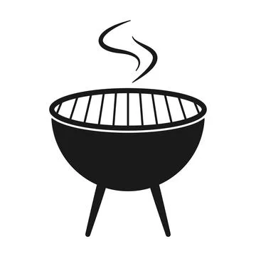 Barbecue Vector Icon Illustrazione stock