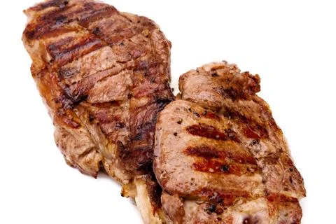 Barbecued meat Foto stock