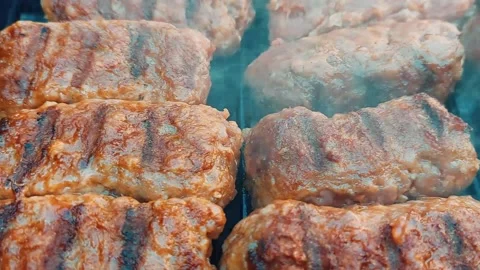 Barbecuing time Video stock 217676412