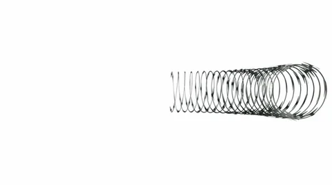 Barbed wire animate front Stock Footage
