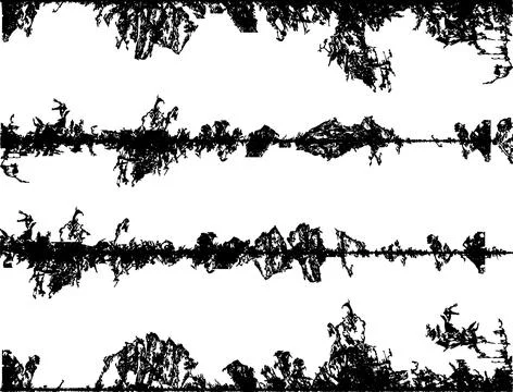 Barbed wire with barbed wire against a white background, fence lines Stock Illustration