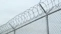 Barbed wire fence. Rack focus. HD Footage