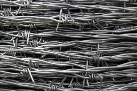 Barbed wire Stock Photos