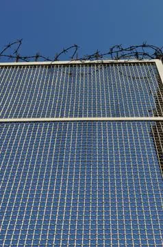 Barbed wire Stock Photos