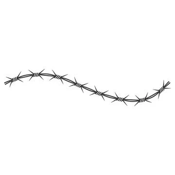 Barbed wire vector illustration design Stock Illustration