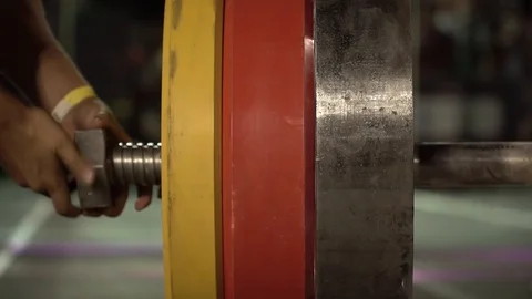 Barbell big weight 스톡 동영상 99974880