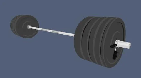 Barbell Stock Illustration