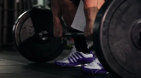 Barbell Lifting Vídeo Stock 68170466