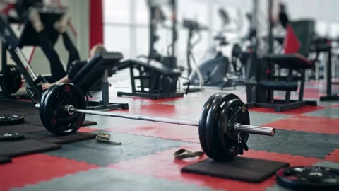 Barbell ready for deadlift 動画素材 148296063