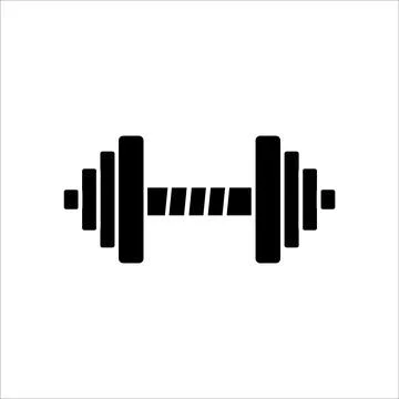Barbell Vector Stock Illustration