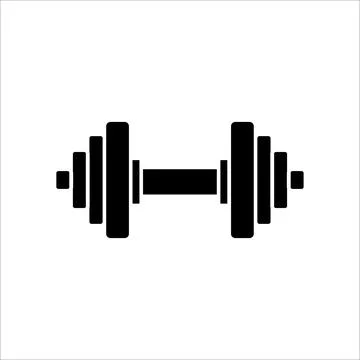 Barbell Vector Stock Illustration