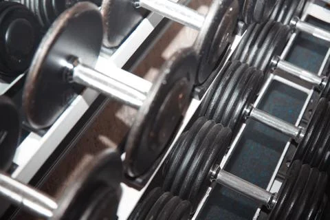 Barbells Stock Photos