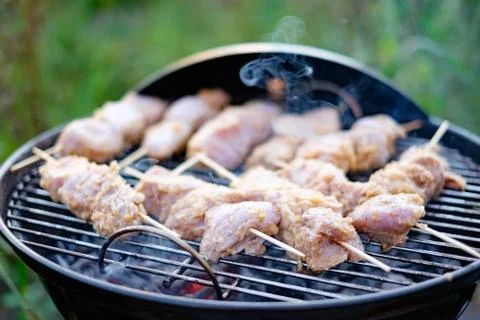 Barbeque on the grill Фото