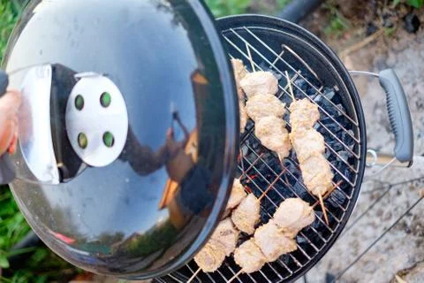 Barbeque on the grill Фото