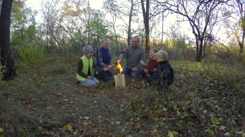 Barbequing at the stake. 스톡 동영상 56575455