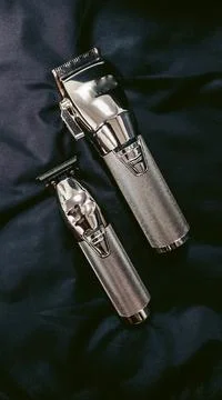 Barber, barber machine, razor, machine Stock Photos