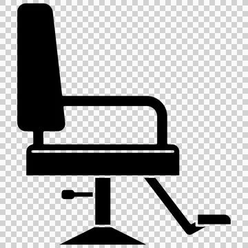 Barber chair Illustrazione stock