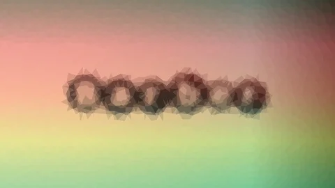 Barber dissolving technological tessellated looping moving triangles Stock Footage 109240592