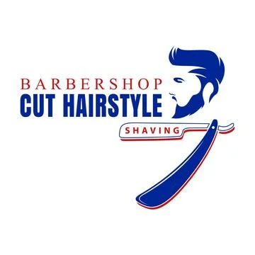 Barber Logo Design Stock-Illustration